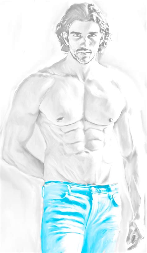 drawing the male figure|realistic male body drawing.